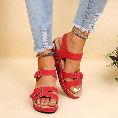 Women’s Open Toe Sandals with Adjustable Straps