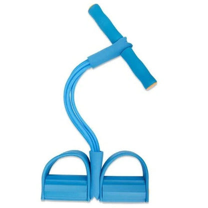 Resistance Band Set with Foot Pedals and Handles for Full Body Training