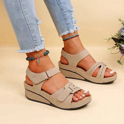 Women’s Open Toe Sandals with Adjustable Straps
