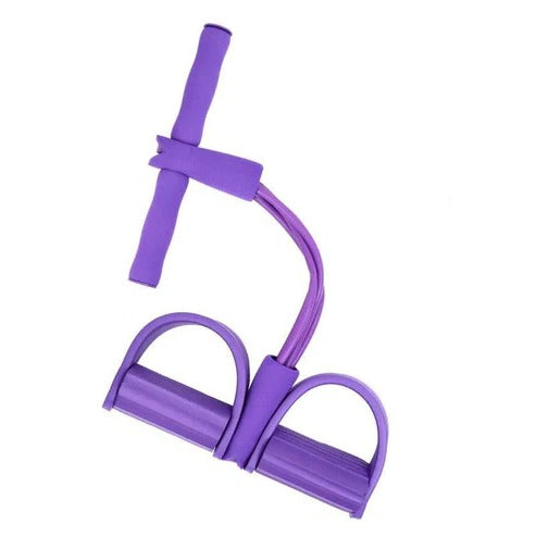 Resistance Band Set with Foot Pedals and Handles for Full Body Training
