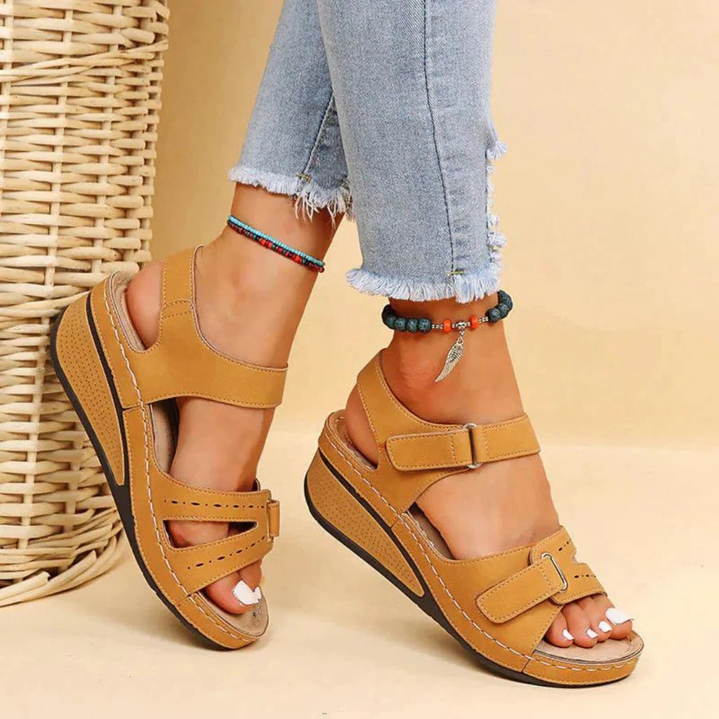 Women’s Open Toe Sandals with Adjustable Straps