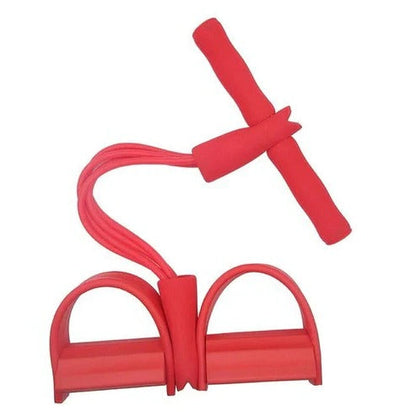 Resistance Band Set with Foot Pedals and Handles for Full Body Training