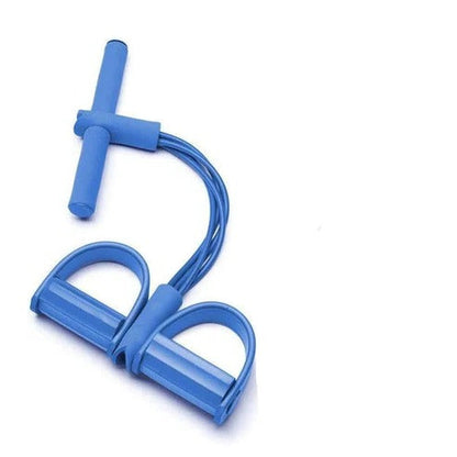 Resistance Band Set with Foot Pedals and Handles for Full Body Training