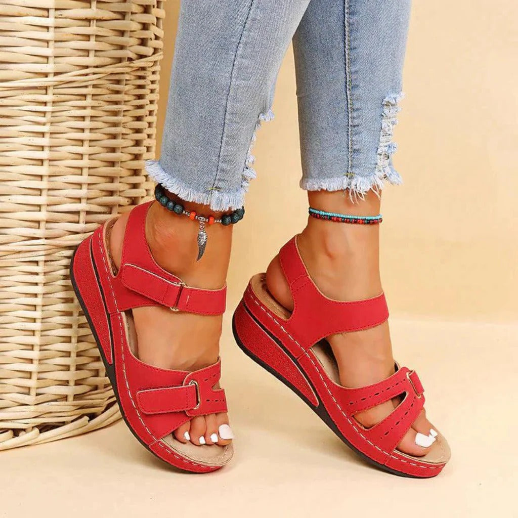 Women’s Open Toe Sandals with Adjustable Straps