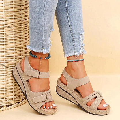 Women’s Open Toe Sandals with Adjustable Straps