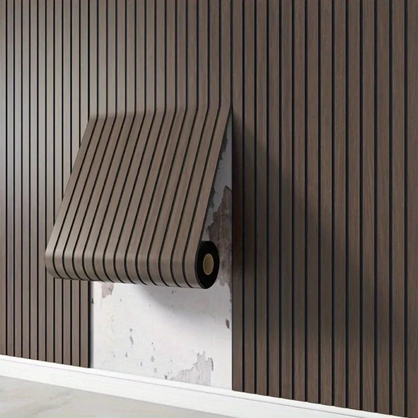Self Adhesive 3D Wood Grain Wall Panels with Water Resistant Surface