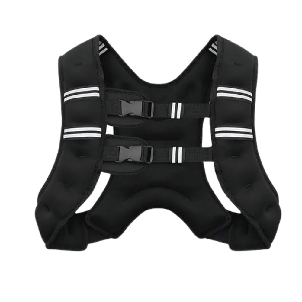 Iron Sand Weighted Vest with Adjustable Straps and Reflective Strips for Training