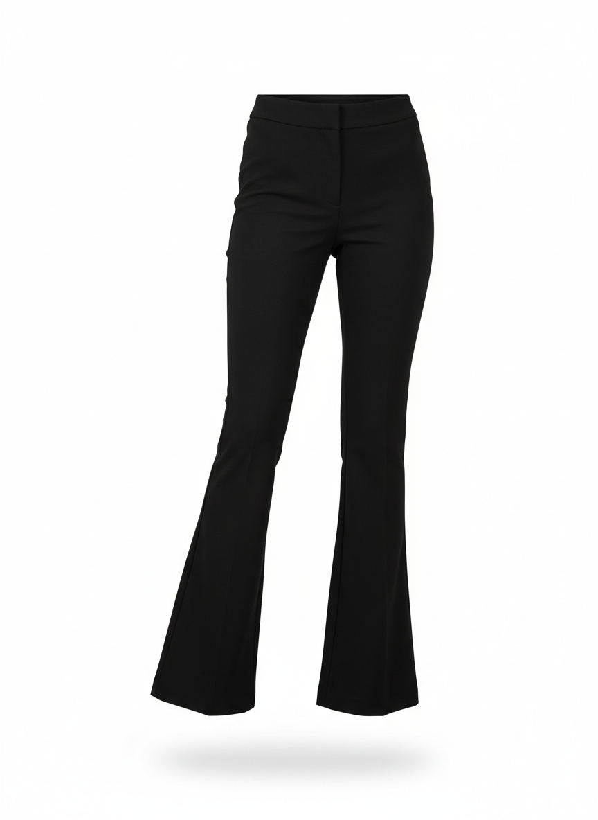 Black Flare Pants for Women