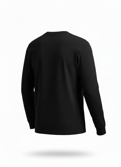 Black Long T-Shirt for Men