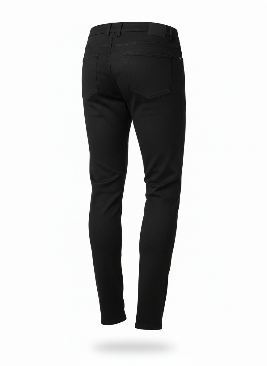 Black Slim Pants for Men