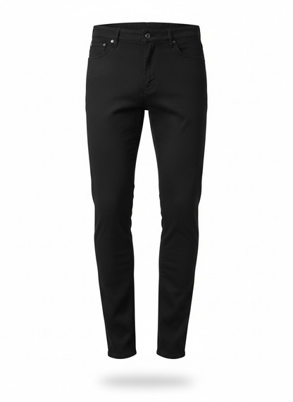 Black Slim Pants for Men