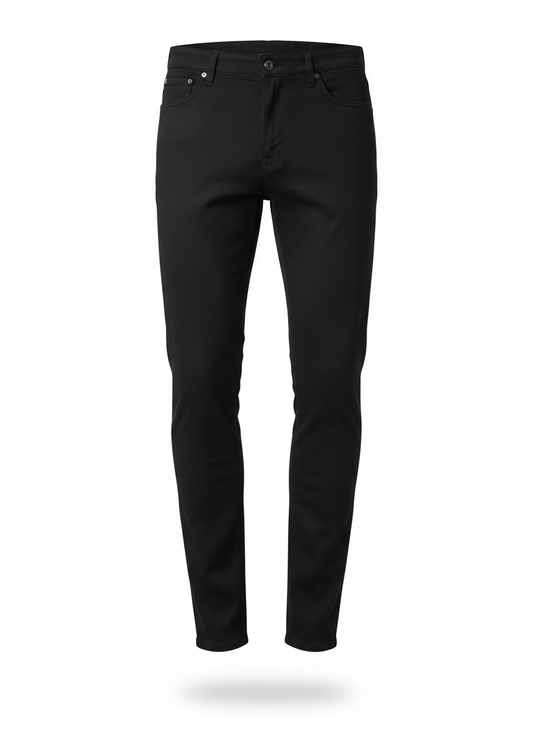 Black Slim Pants for Men