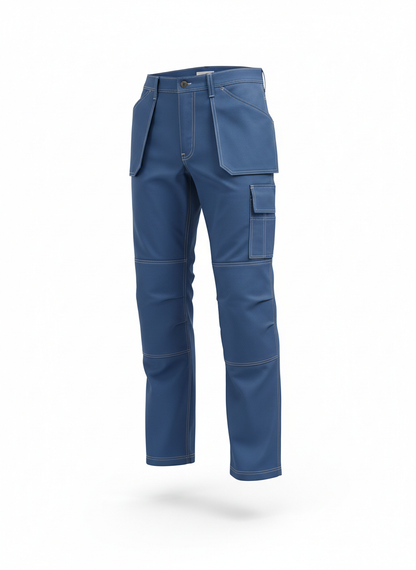 Blue Work Pants for Men