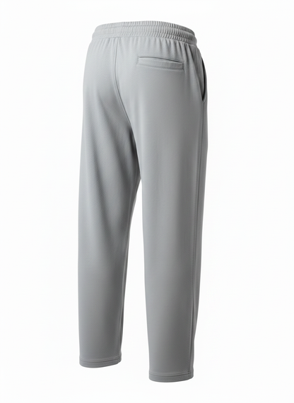 Gray Relaxed Pants for Men