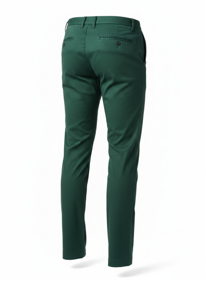 Green Chino Pants for Men