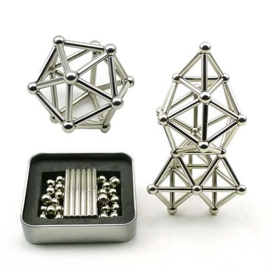 Magnetic Sticks And Balls Construction Kit For Creative Toy Building
