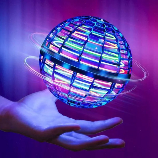 Flying Orb Toy With Galaxy LED Light Effects