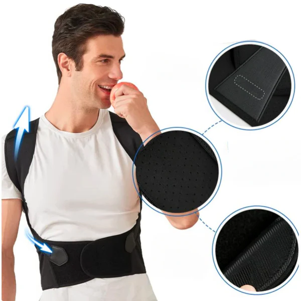 Back Posture Corrector with Adjustable Shoulder Straps