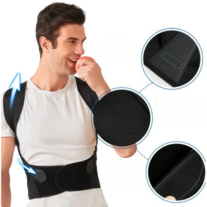 Back Posture Corrector with Adjustable Shoulder Straps