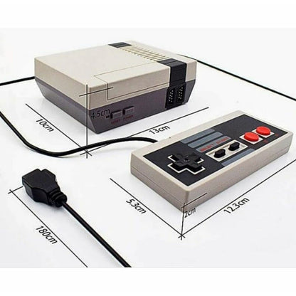 Retro Game Console with 620 Preloaded Titles and Two Wired Controllers, Composite AV